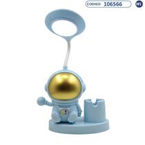 Lampada LED Infantil Astronauta com Porta Lapis No.516 - C035