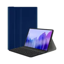 Capa Con Teclado Magnético Walkers KB02 para Samsung Galaxy A7 Lite Azul