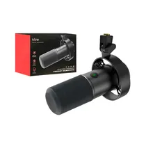 Microfone Fifine K668 Amplitank MV7-SM7B USB XLR - Black