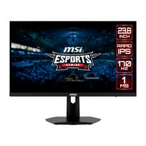 Monitor 23.8 MSI G244F Sports Gaming 170HZ/1MS/Preto