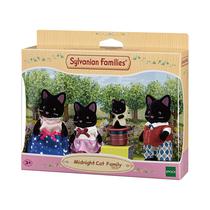 Figuras Epoch Sylvanian Families Midnight Cat Family 5530