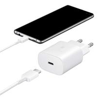 Carregador / Adaptador de Parede 25W PD Adapter USB-C + Cabo USB-C / USB-C 3A EP-TA800NBEGWW - Branco