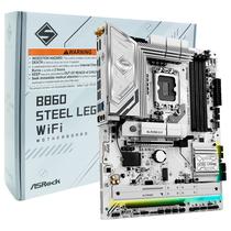 Placa Mae Asrock B860 Steel Legend Wi-Fi LGA 1851 / DDR5