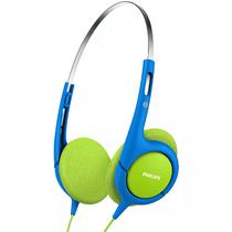 Fone de Ouvido Philips SHK1030/00 com Cabo de 1.2 Metros - Azul/Verde