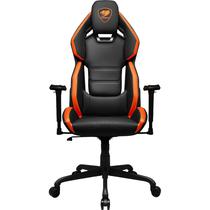 Cadeira de Escritorio Gamer Cougar Hotrod 3D - Preto/Laranja