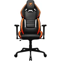 Cadeira de Escritório Gamer Cougar Hotrod 3D - Preto/Laranja