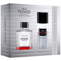 Kit Perfume Masculino Antonio Banderas Power Of Seduction Eau de Toilette 100 ML + Desodorante