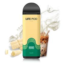 Vape Descartavel Life Pod Eco 8000 Puffs com 5% Nicotina - White Mocha Ice