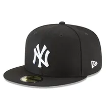 Kepis Nova Era MLB 59FIFTY Nova York Yankee Preto 7 5-8