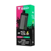 Pod Descartável Black Sheep 40K Grape Mango - Fresh Mint