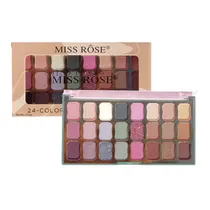 Paleta de Sombras 24 Cores Miss Rôse
