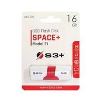 Pendrive S3+ Space+ S3PD3108016BK-R de 16GB - White/Red