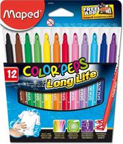 Maped Marcador Long Life Color Peps 12COLORES Lavables