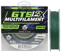 Linha Multifilamento Top Fishing 12X GTS 0.45MM 103LBS 300M