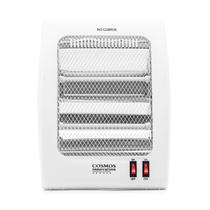 Aquecedor Eletrico Cosmos CS-QH-04 com 2 Niveis de Calor 400 e 800W - 220-240V ~50/60HZ - Branco