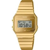 Relógio Casio A700WEVG-9ADF Feminino - Gold