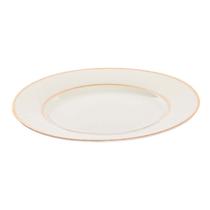 Plato de Porcelana Linea Dorado 8