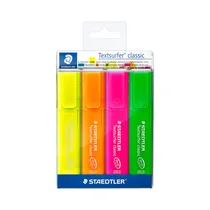 Marcador Staedtler Textsurfer Classic Ink·Jet Safe 364 P WP4 4 Unidades