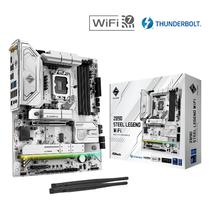 Placa Mãe Asrock LGA1851 Z890 Steel Legend Wifi DDR5 / HDMI / USB-C / Lan / Som