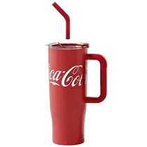 Copo Térmico Nonoo Coca-Cola NS1200B1 com Canudo - Vermelho 1200ML