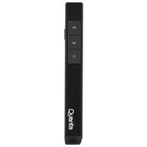 Apresentador Laser Sem Fio Quanta Ecoconnect QTPLEC20 USB/Pila/100MT - Preto