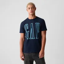 Remera Gap V-FRCH Neon Corp Azul Neon