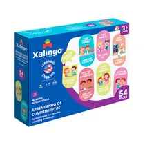 Juego Xalingo Learning English Aprendiendo Los Saludos 1283.2 54 Piezas