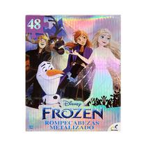 Rompecabezas Metalizado Foster Disney Frozen JCA-3094 48 Piezas