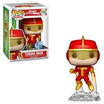 Funko Pop Jingle All The Way Turbo Man W/Flying *Ex* 1162