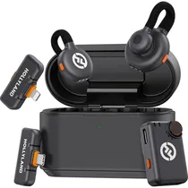 Microfone Sem Fio Hollyland Lark M2S Ultimate Combo 2TX+3RX Duo/Cam