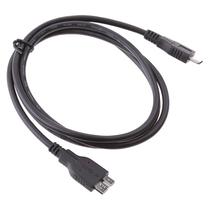 Cabo HLD USB Type-C A USB Micro B Macho 1 Metro Preto