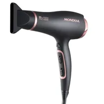 Secador de Cabelo Mondial Black Rose 2000W 220V