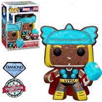 Funko Pop Marvel Holiday Thor Diamond *Ex* 938