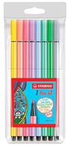 Marcador Stabilo Pen 68 Pastel 8-01 - (8 Cores)