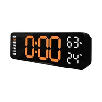 Relogio Digital Satellite AC-T6861 LED Naranja
