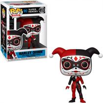 Funko Pop Heroes Dia de Los DC Harley Quinn 413