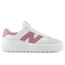 Tenis New Balance Feminino Lifestyle CT302 6.5 Branco/Roxo  CT302CFA