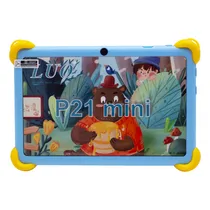 Tablet Luo P21 Mini Kids / 7" / 3GB / 64GB / 4000MAH / 2.0MP + 5.0MP / Android 14 / Bluetooth / Wifi - Azul