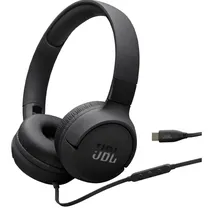 Fone de Ouvido JBL T520C USB-C - Preto JBLT520CBLKAM
