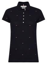 Camisa Polo Tommy Hilfiger WW0WW27948 00P- Feminina