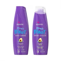 Kit Capilar Aussie Miracle Moist Shampoo + Condicionador 360ML