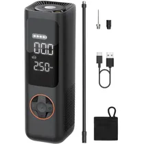 Compressor de Ar Portátil Joog Electric Air P1 QJCQBP1 / 5000MAH - Preto