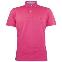 Camiseta Tommy Hilfiger Polo Masculino MW0MW03549-515 XXL Violeta