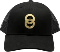 Boné Joog Logo Sport Preto/Dourado