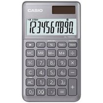 Calculadora Compacta Casio SL-1000SC-GY de 10 Digitos Solar/Bateria - Cinza