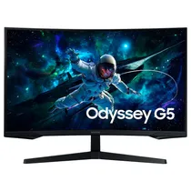 Monitor Gamer Samsung Odyssey G55C LS32CG552EN 32" QHD 165HZ / 1MS - Preto