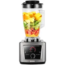 Liquidificador Joog Blender JGB50 / 6 Litros / 2200W / 220V ~ 50/ 60HZ - Inox/ Preto