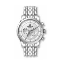 Relógio Analógico Masculino Daniel Klein Exclusive DK11911-1 - Prata