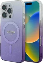 Capa Guess para iPhone 16 Pro GUHMP16LHGRCELU - Gradient Purple