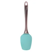 Espátula de Silicone com Cabo - Verde Água